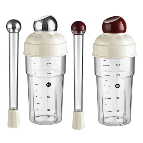 Praktischer 600-ml-Getränkemixer mit-Roter Ballstil 1