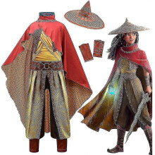 (5-6 Years) 3-11 Years Raya And The Last Dragon Raya Cosplay Outfits