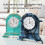 Mini Quartzs Clock Insert (65mm) 2.56Inch-Arabian gold Style1 3