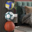 Foldable Basketball Holder Practical Iron Frame Easy 5
