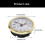 Mini Quartzs Clock Insert (65mm) 2.56Inch-Arabian gold Style1 4