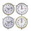 Mini Quartzs Clock Insert (65mm) 2.56Inch-Arabian gold Style1 7