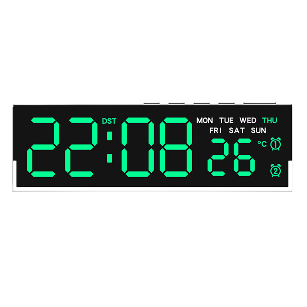 Alarm Clocks For Bedroom Led Digital-5519 Shell Gre Black 7709000599868