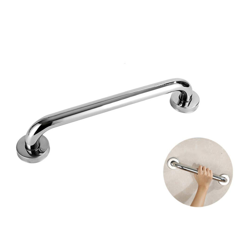 Stainless Steel Bathroom Grab Bar for Elderly, Ergonomic Curved AntiâSlip Safety Handrail with DualâUse Towel Bar