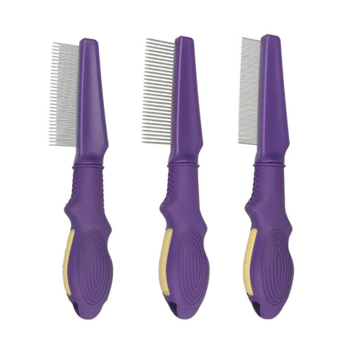 ABS Deshedding Comb Cats Reduces Shedding Through-Secret needle 1