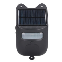 Solar Powered Driveway Alarm with 129dB Siren, LED Flashing, 120 Motion Detection, Weatherproof Outdoor Alert System