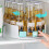 360 drehbare Kühlschrank-Organizer, transparente-Klar 5