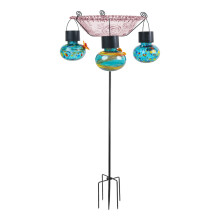 Weatherproofed Plastic Bird Feeder Automatic Sunlight-Purple