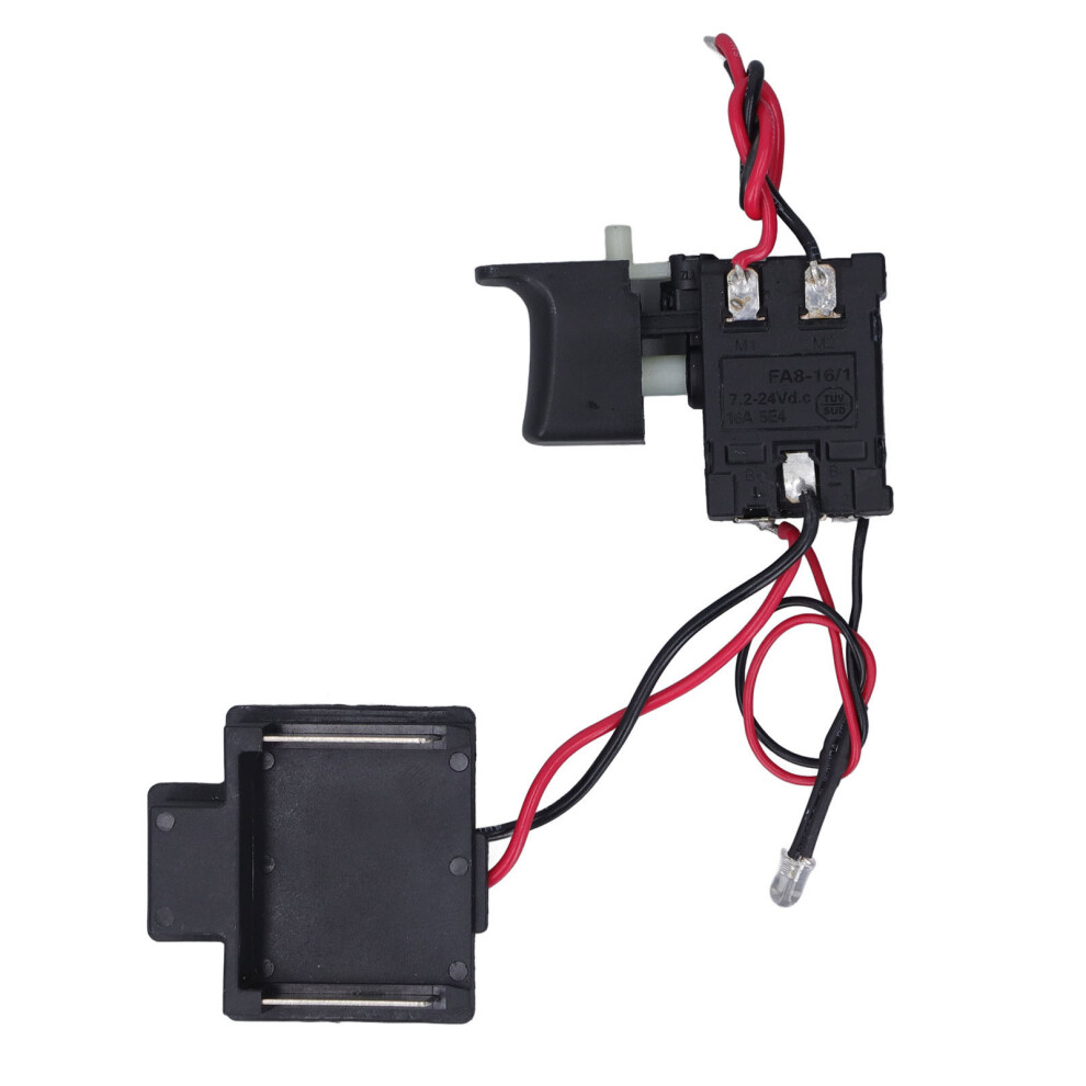 Wrench Trigger Switch With Light, 7.2-24V, Pc 9391393664742