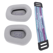Gray G733/G335 Ear Pads with Memory Foam Headband