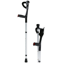 Folding Crutches for Travel Adults, Lightweight Aluminum Adjustable Forearm Walking Crutches 1 PCS