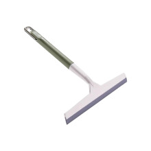 Lightweight Pale Green Window and Shower Squeegee with SurfaceSafe Rubber Blade for Streak Cleaning