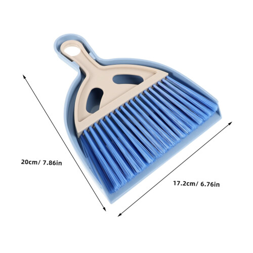 Mini Broom and Dustpan Set for Desk – Compact Desktop Cleaning Brush with Quick Sweep Efficiency 1