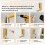 4 Pack Gold Foldable Wall Hooks, Heavy Duty Rustproof Coat Hooks Wall Mounted for Small Spaces 5