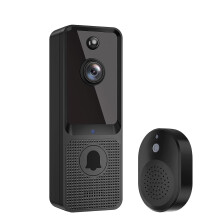 Wireless Video Doorbell Camera with Chime, 1080p HD Smart AI Human Detection, TwoWay Audio, Night Vision