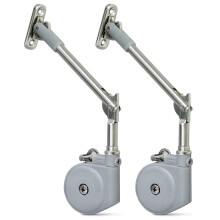 Soft Close Lid Support for Toy Box, Slow Close Hinges with Finger Safety, Easy Install Pack of 2