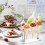 2Pieces Stackable Serving Stands for Ice Cream Cones Hand-Clear 6