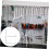 3pcs Heavy Duty White Iron Pegboard Hooks Set for Garage Wall Tool Organization 4