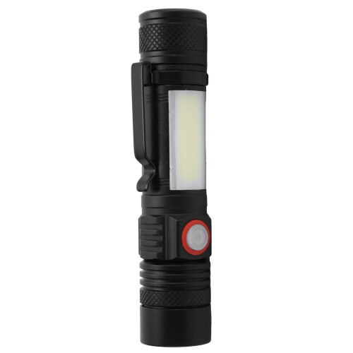 Rechargeable COB LED Work Light Flashlight with Magnetic Base, Zoom Beam, USB Charging for Camping 1