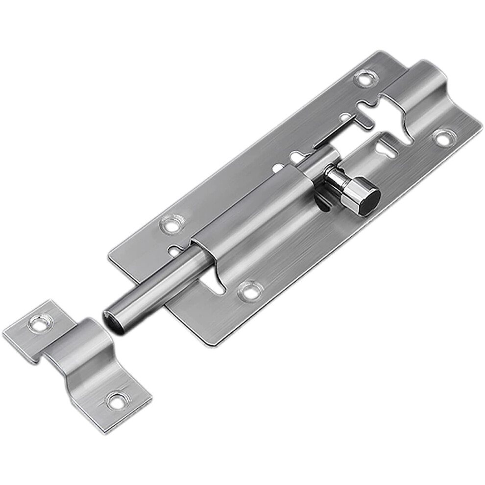 Heavy Duty Stainless Steel Door Bolt Lock, Corrosionresistant Slide Bolt Latch For Bathroom And Bedroom 9073542022480