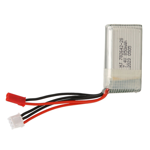 7.4V 2S 850mAh RC LiPo Battery 20C Black
