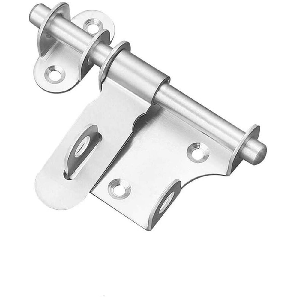 Heavy Duty Stainless Steel Door Bolt Lock, Corrosion Resistant Slide Latch For Bathroom And Bedroom Door 9771547877974