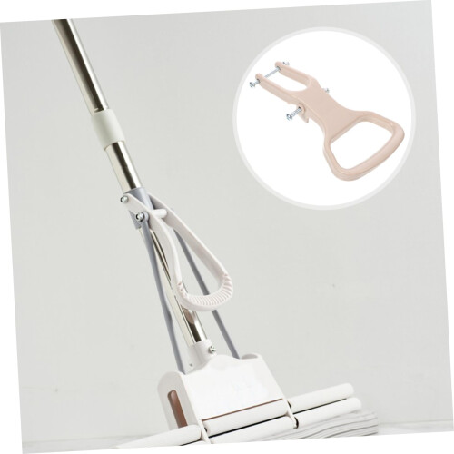Ergonomic Mop Handle Replacement with Durable Reusable Design and Quick Setup for Sponge Roller Cleaning 1