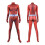 (100, red) Halloween Cosplay Bodysuit Anime Women Agent Jumpsuit 1