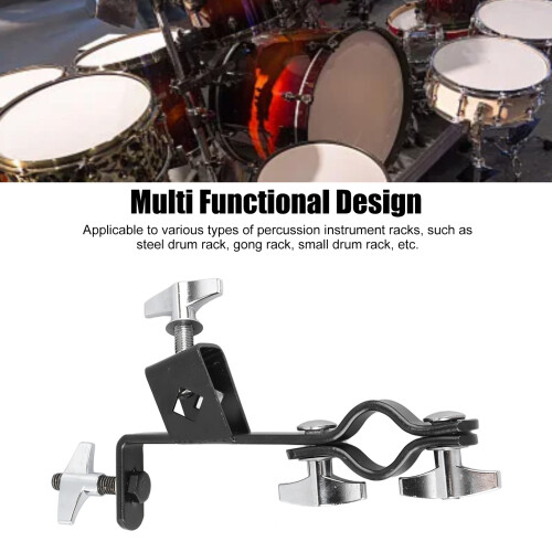 Cymbal Stand Clamp Extension Clip - Metal Arm 2