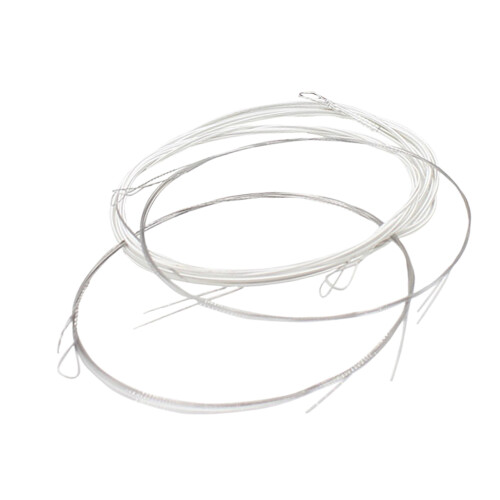 Mandolin Strings 8Pcs Silver Plated Copper Alloy Clear Bright Tone Durable Set 1