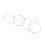 Mandolin Strings 8Pcs Silver Plated Copper Alloy Clear Bright Tone Durable Set 3