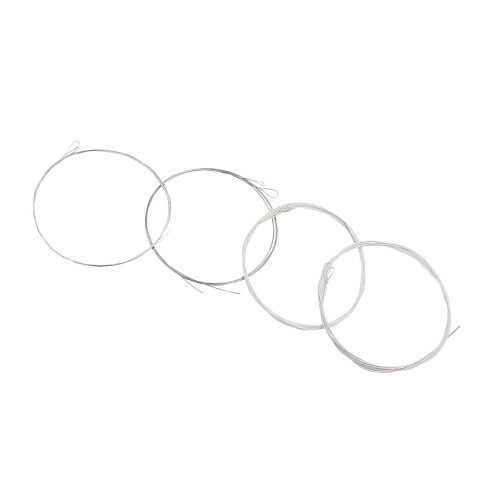 Mandolin Strings 8Pcs Silver Plated Copper Alloy Clear Bright Tone Durable Set 2