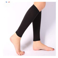 Compression Socks for Varicose Veins, Graduated Compression Support Stockings Black Medium