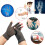 Arthritis Compression Gloves for Pain Relief, Open Finger Design, Breathable Fabric, Small Size 3
