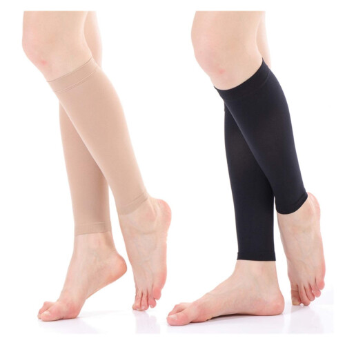 Compression Socks for Varicose Veins, Graduated Compression Support Stockings Black Medium 2