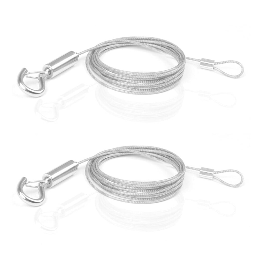 Heavy Duty Picture Hanging Wire 20Kg Load Capacity Stainless Steel Adjustable 2M For Wall Art And Mirrors 9073542022756