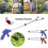 Reacher Tool for Elderly, Foldable Aluminum Litter Picker with Long Reach and Secure Lock Handle 2