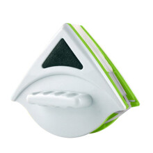 Magnetic Window Cleaner for Double Glass Windows, DualSided Design with Adjustable 330mm Thickness and Safety Rope