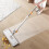 Hands  Flat Mop with Automatic SelfWringing Rebound System for Tile Floors, Stainless Steel Handle 5