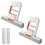 Mini Desktop Mop 2PCS with PushPull Dehydration System, Reusable Foldable Sponge Cleaner for Kitchen and Bathroom 1