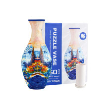 3D Puzzle Vase 160 Pieces Flower Vase for Adults Decorative Home Decor Challenging Gift Idea