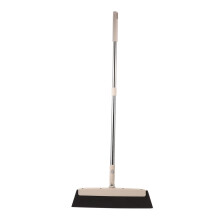 Floor Squeegee for Home Cleaning with Flexible Head and Movable Scraper, Streak Water Removal