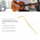 Push In Tremolo Arm Gold - Metal for Guitars 4