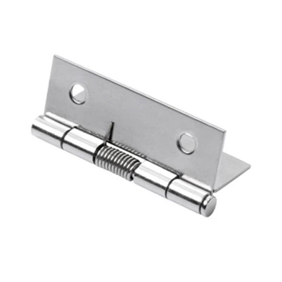 2 Inch Stainless Steel Spring Door Hinge 2Pcs, Automatic Self Closing Design, Quiet Smooth Operation 9351714502139