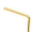 Push In Tremolo Arm Gold - Metal for Guitars 9