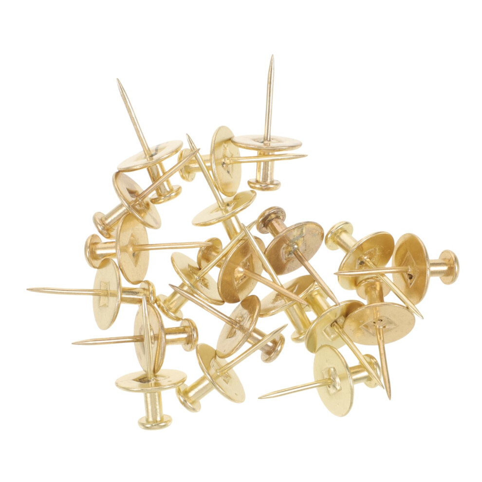 20Pcs Decorative Star Picture Hanging Pins Zinc Alloy Rust Resistant Wall Push Pins For Art And Keys 9351714502207