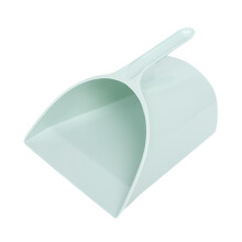 Handheld Dustpan for Home Cleaning, Compact Lightweight Blue Dustpan with Ergonomic Grip