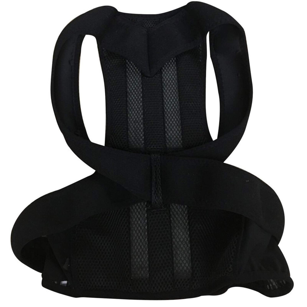 Adjustable Back Posture Corrector Brace with Breathable Lumbar Support for Scoliosis, Size XXXLarge