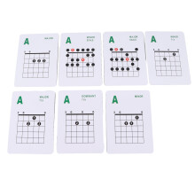 Guitar Chords Set 49 Sheets for Acoustic Electric Guitar Practice and Learning