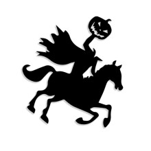 Fabric Skeleton Hand Pumpkin Door Decoration For Halloween-4